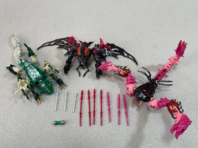 新品】ミクロマン アクロボットマン アクロモンスター 3体セット 