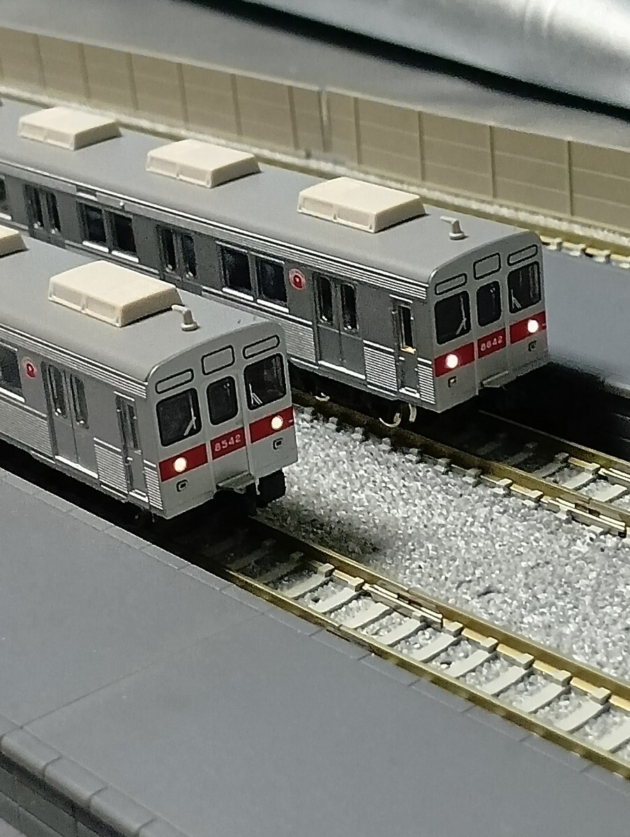 グリーンマックス 30695+30696 東急8500系（田園都市線 黄色テープ付