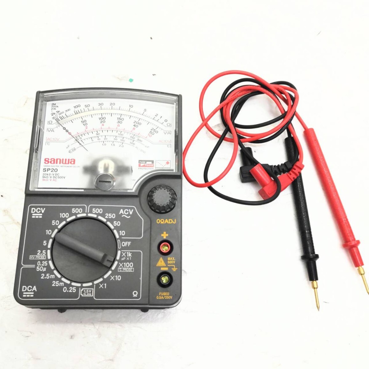 中古】SANWA N-501D テスターの落札情報詳細 - Yahoo