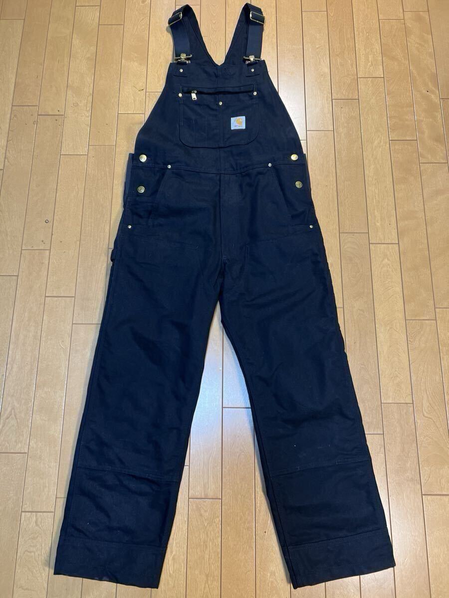 メキシコ製 carhartt FR オールインワン ネイビー 紺 カーハート