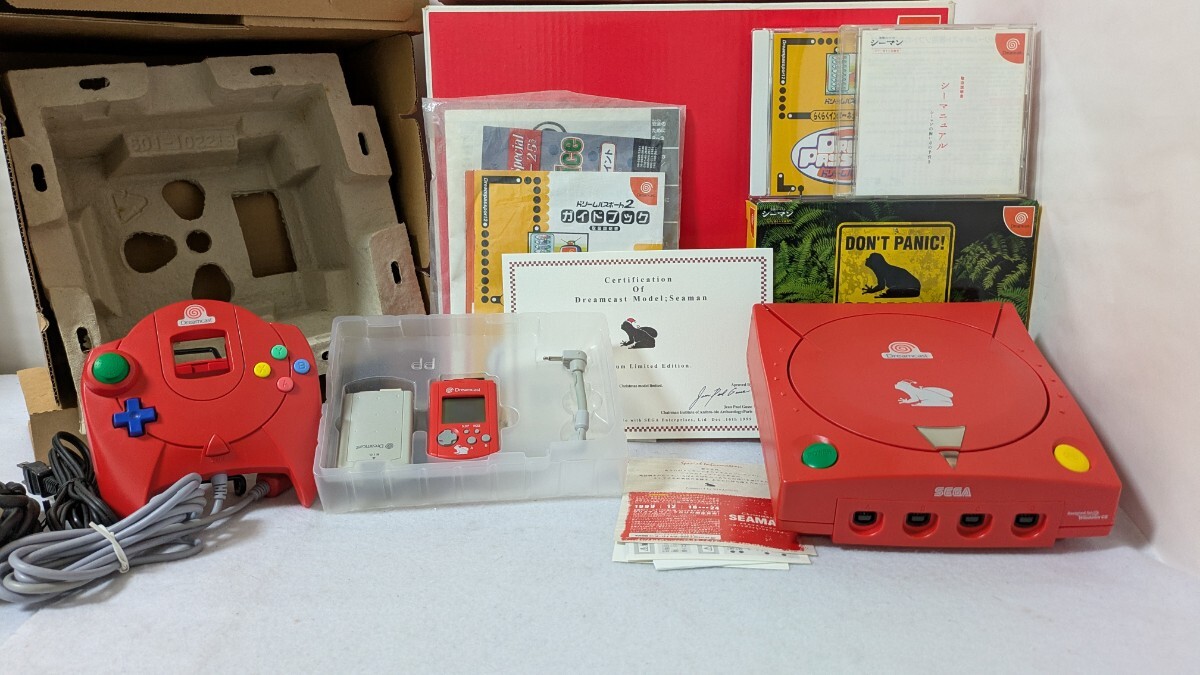 中古】1円START！ SEGAドリームキャスト本体（美品！!未使用