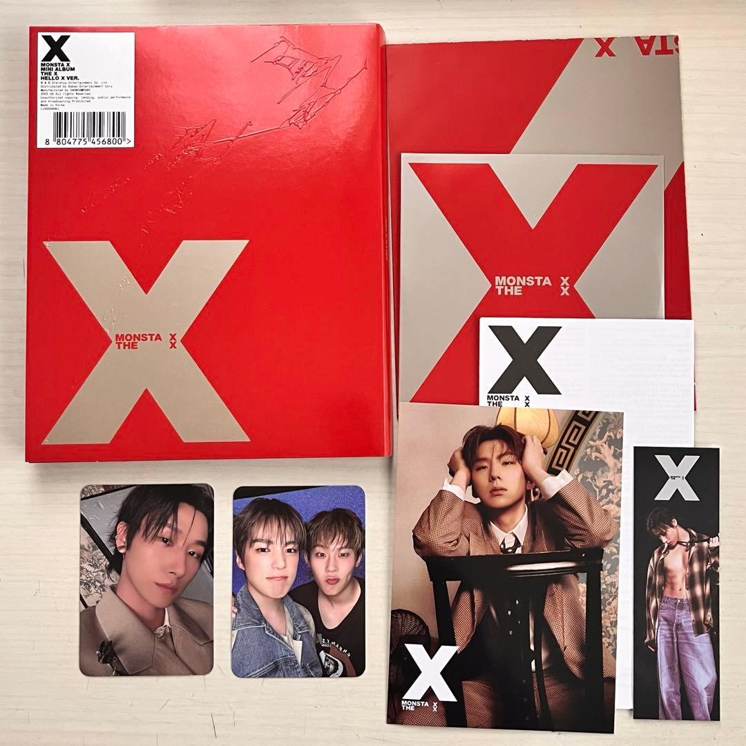 MONSTA X FOLLOW サノク トレカ フォト カード ヒョンウォン ver