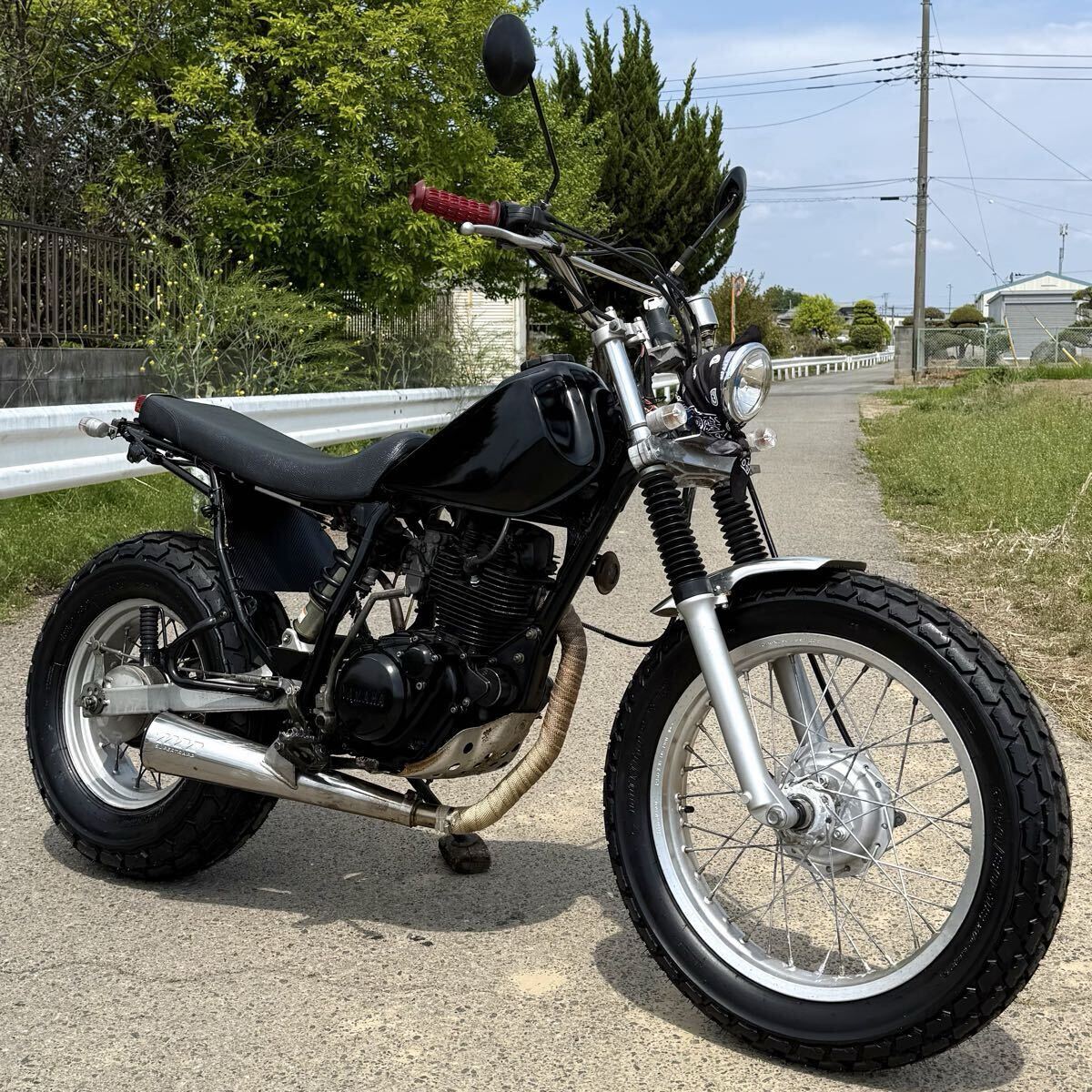 グラストラッカー キック付き NJ4BA cb223 エストレヤ ftr223 250tr 