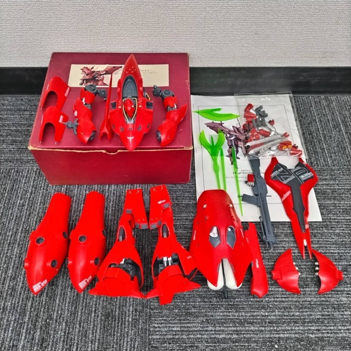 中古】速水仁司イベント限定 1/72 ガンダムF91 レジンキットの落札