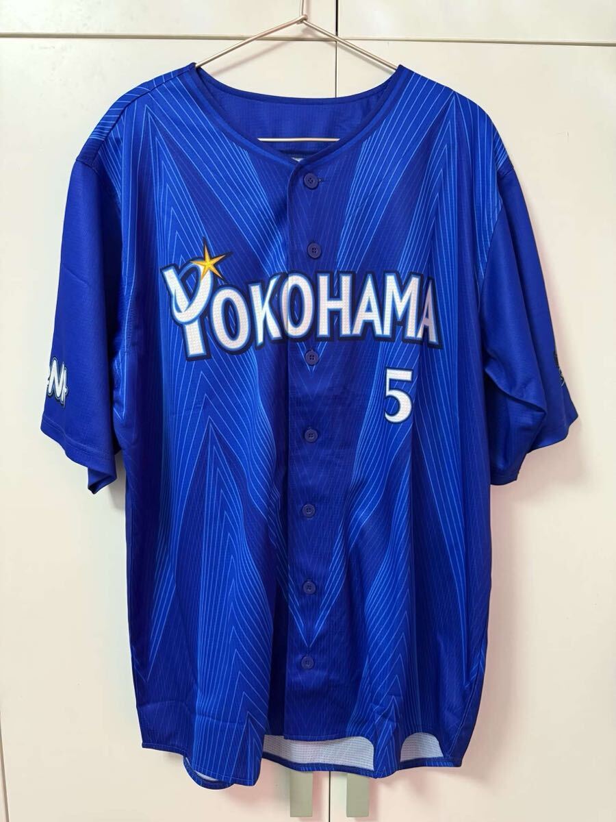 新品】☆送料無料☆横浜 DeNA ベイスターズ 柴田竜拓 刺繍ワッペン付