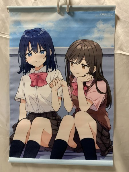 新品】安達としまむら 描き下ろし B2タペストリー 安達桜 水着ver. 未