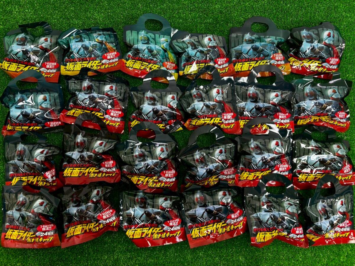 仮面ライダー「ボトルキャップ」25体フルセット【7－ELEVEN
