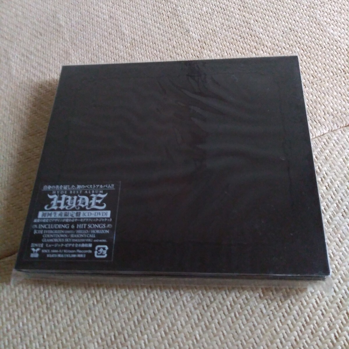 HYDE evergreen/Angel's tale/SHALLOW SLEEP 初回限定特殊仕様 棺型CD