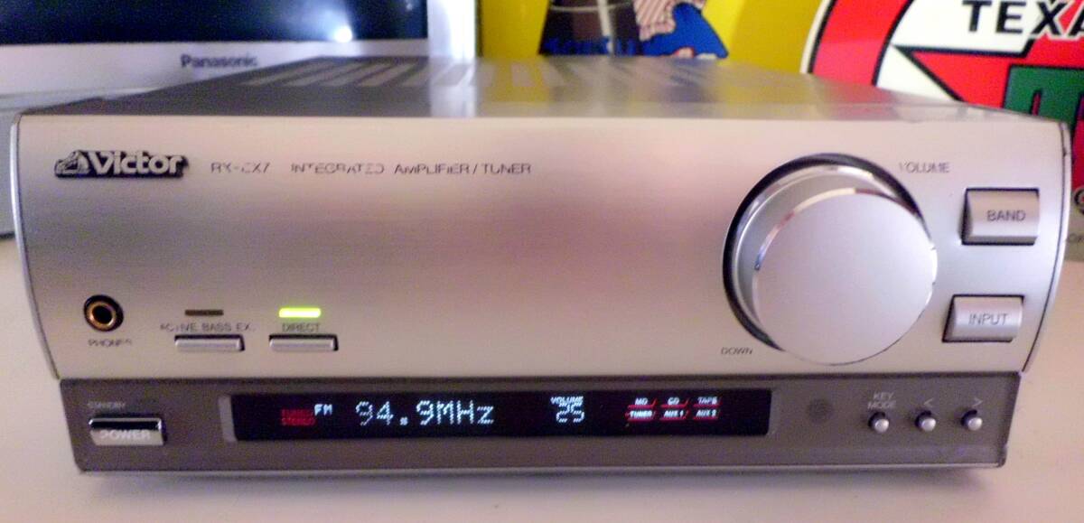 ☆Victor ビクターJVC CD/MDコンポ CA-UXQ10-S (UX-Q10の本体部分) CD&