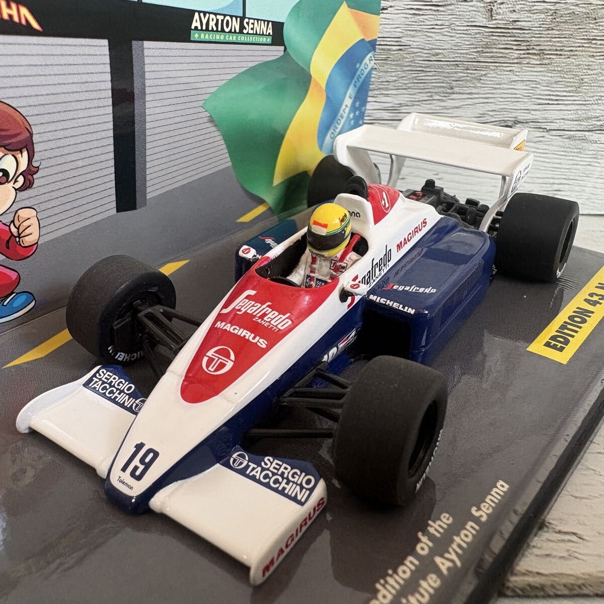 1/43 キット トールマン TG183B A.セナ F-1 デビュー 1984 / Toleman