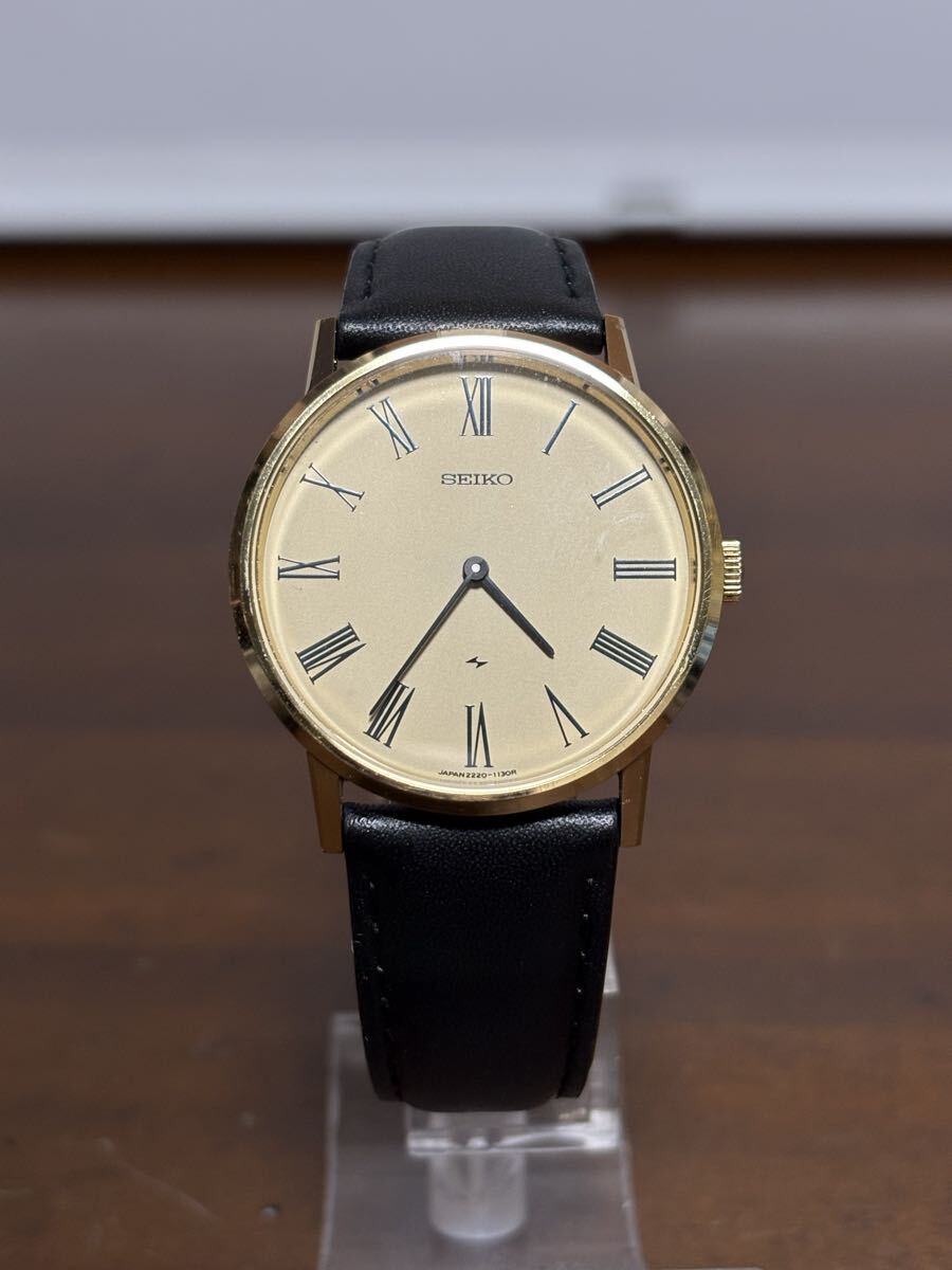 19-4220 【ジャンク】 SEIKO セイコー Chariot シャリオ 2220-0430