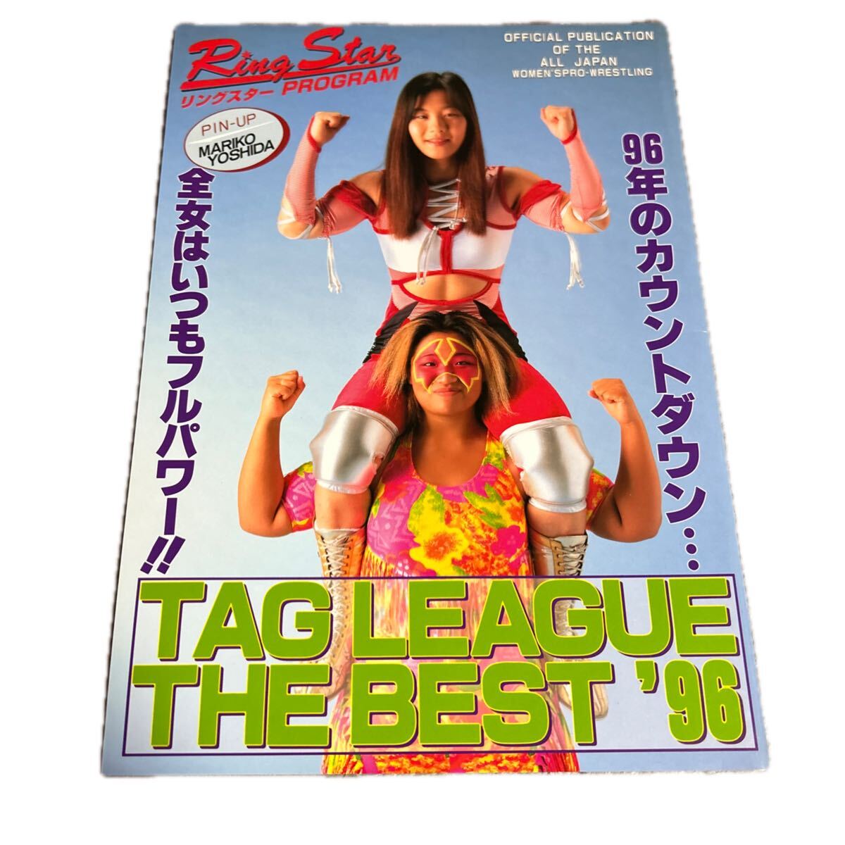 目立った傷や汚れなし】☆全日本女子プロレス パンフレット☆「GO GO