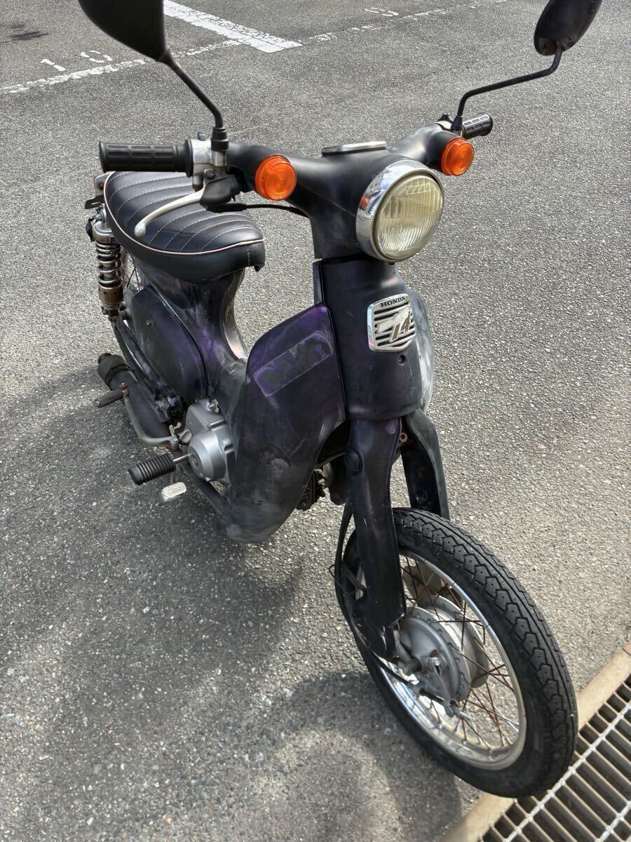 スーパーカブ50 角目 ローダウンカスタム 4速 セル付き コンプリート