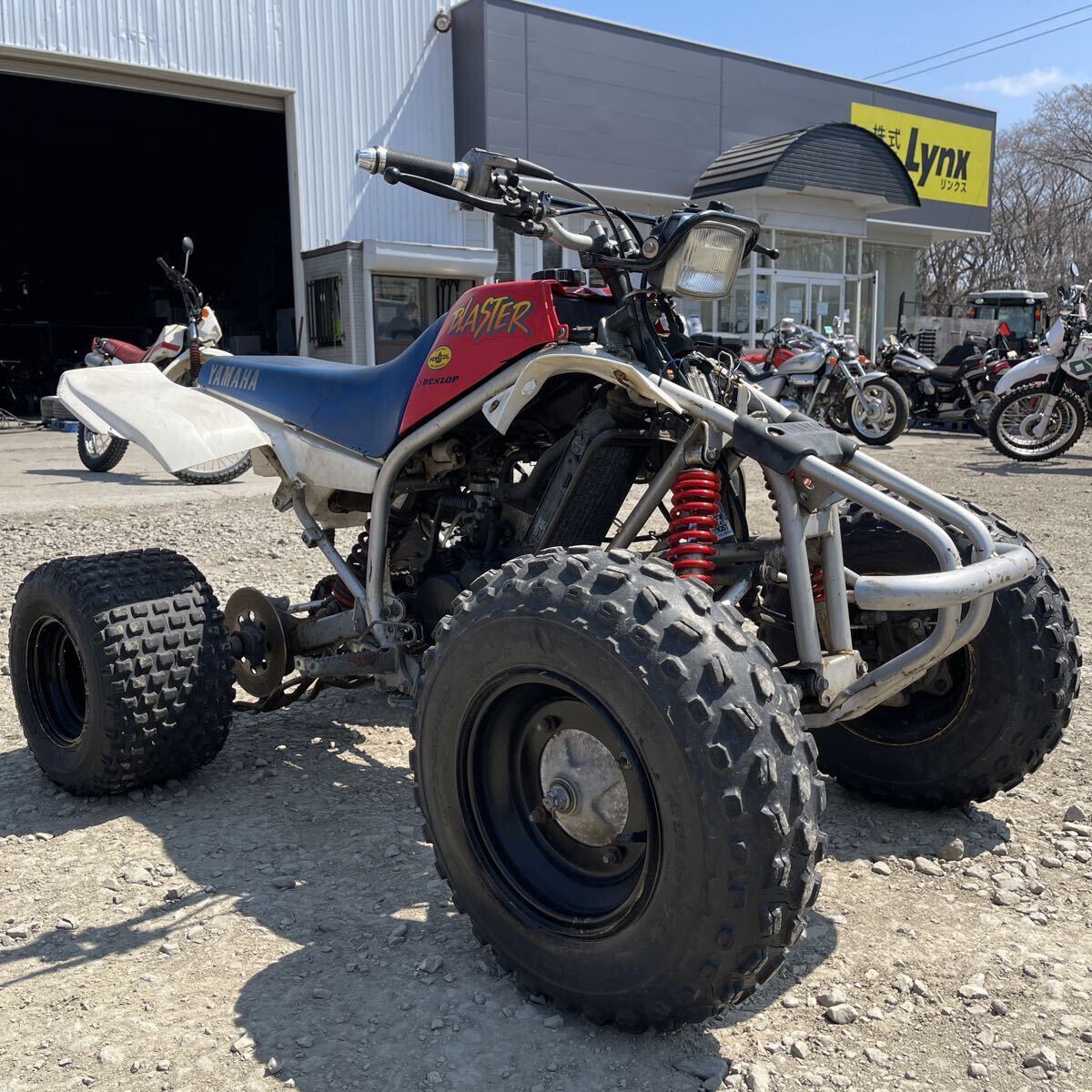 札幌発☆最落なし!【走行OK!】四輪バギー ヤマハ YF200S ブラスター 200cc 2スト 売切! 四輪バギー ATV YF200 0 ヤマハ」(自動車、オートバイ (シゲ