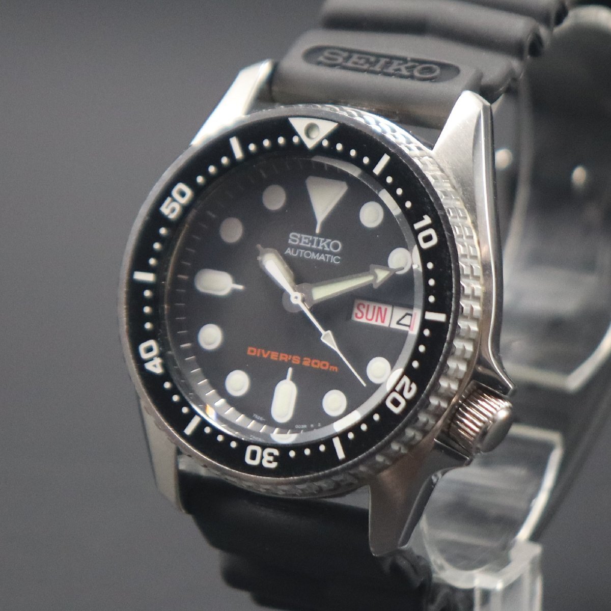 セイコー SEIKO ダイバーズ ブラックボーイ 自動巻き NATOベルト付
