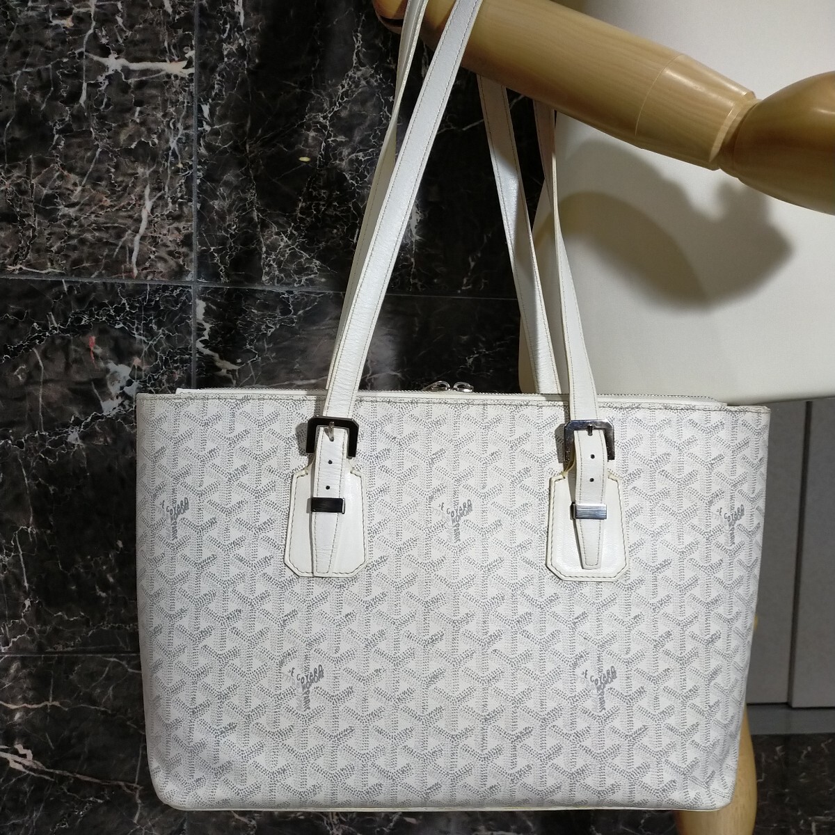 1円 ◎極美品 GOYARD ゴヤール サンルイPM トートバッグ ショルダー 