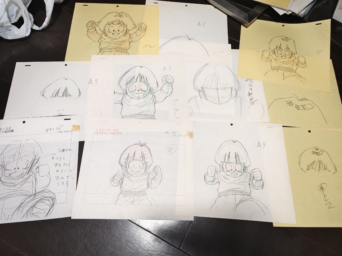 セル画 ドラゴンボール 悟空vs桃白白 当時品 ドラゴンボール 悟空vs桃白白 セル画 動画あり（痛みあり）の落札情報