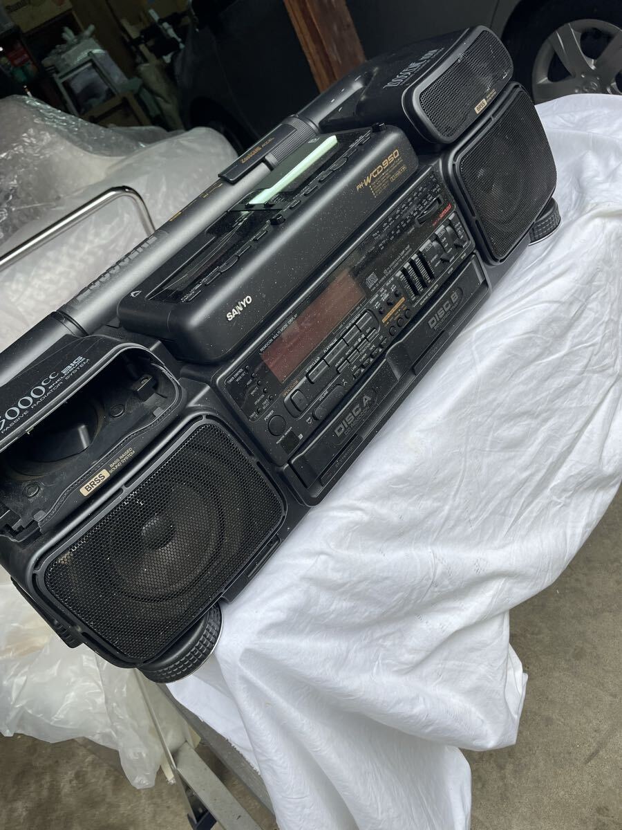 ☆ SANYO シグマズシーン Σ ZooSCENE CDラジカセ PH-Z300 重低音バブル