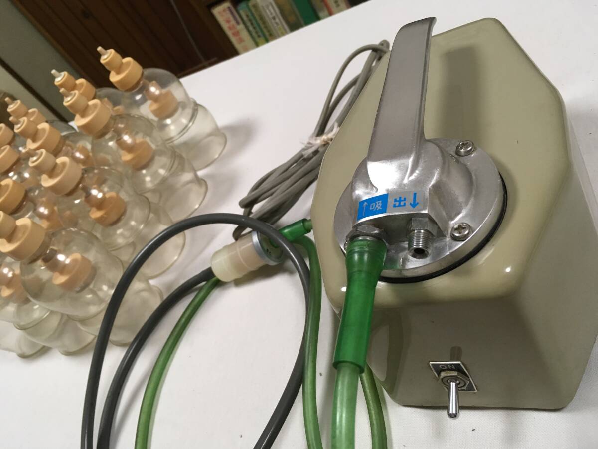 TT式 ポンプ吸角器カッピング 吸い玉 ガラスTT4 10個