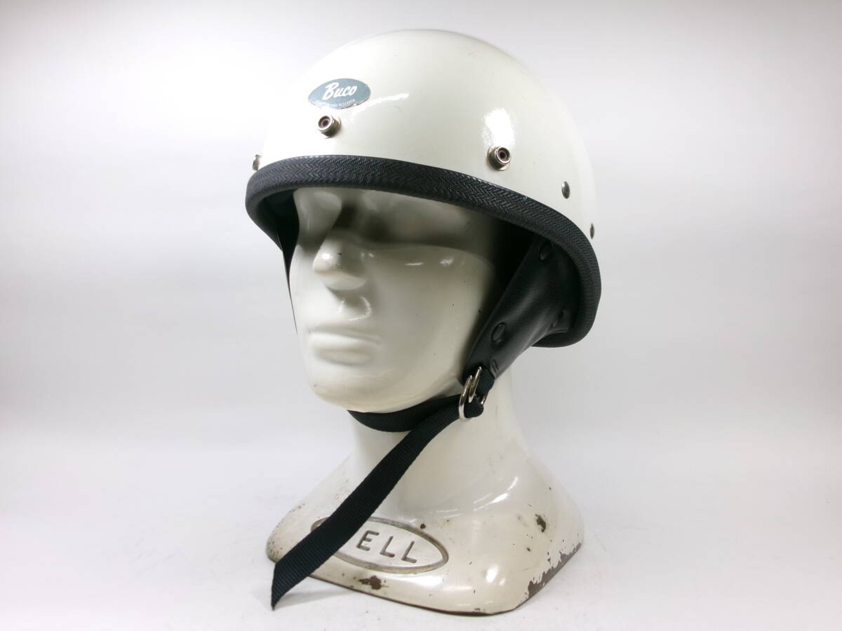 Sシェル！ 60s BUCO TRAVELER ハーフヘルメット 目深 ☆ 60年代 ブコ