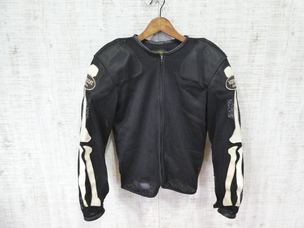 40 オールド バンソン RJP シングル ライダース レザー ジャケット