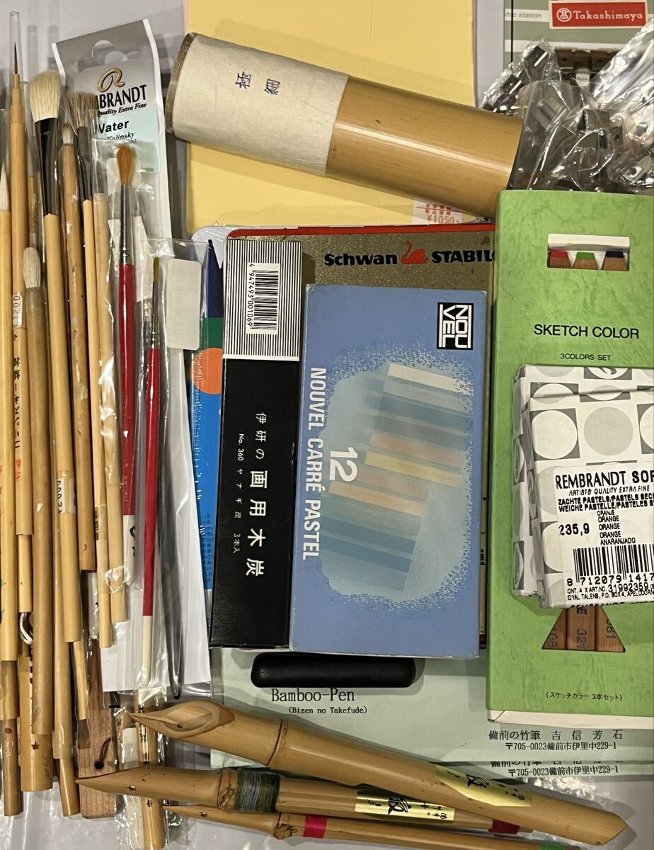中古品 NOUVEL/ヌーベル キャスター付き大型木製イーゼル アトリエ 