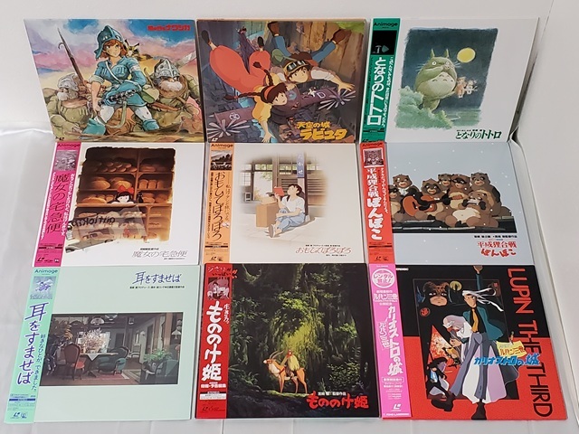 美品 スタジオジブリ 絵コンテ全集 7冊 ナウシカ 天空の城ラピュタ