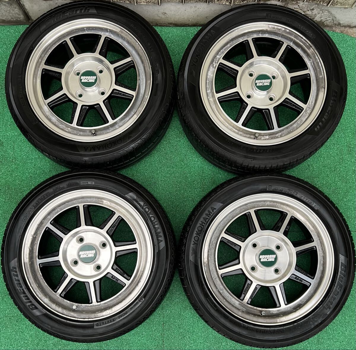 ハヤシストリート TYPE CR 15インチ PCD100 4穴 8.0j 8.5j /hayashi