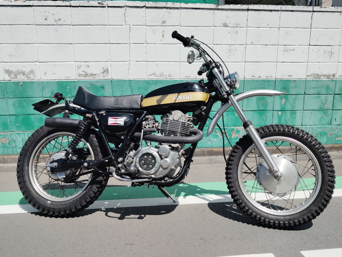 中古】福岡発 SR400 VMX ビンテージ モトクロス オフロード 500 