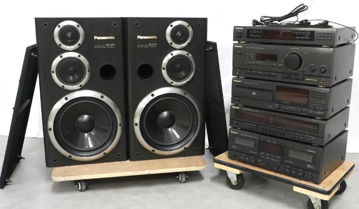 ジャンク】Panasonic CDステレオシステムコンポ 第1世代モデル