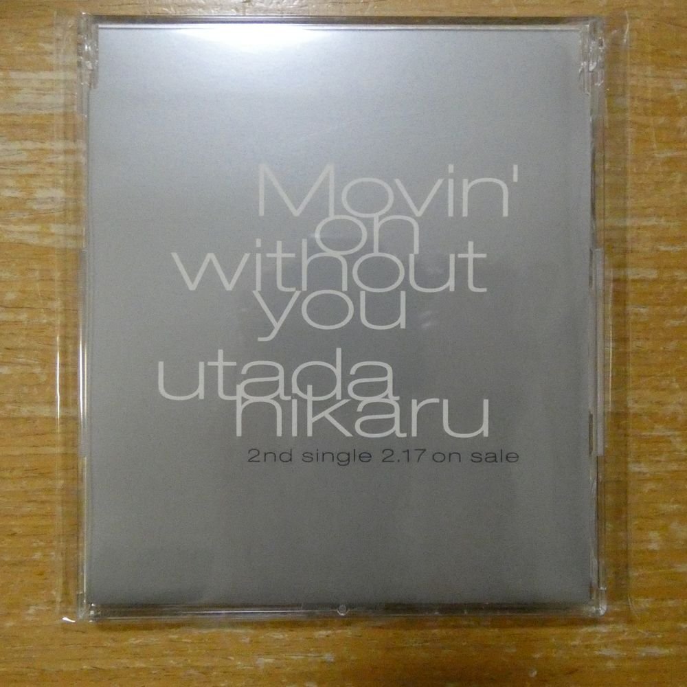 やや傷や汚れあり】宇多田ヒカル Movin'on without you ポスター B2