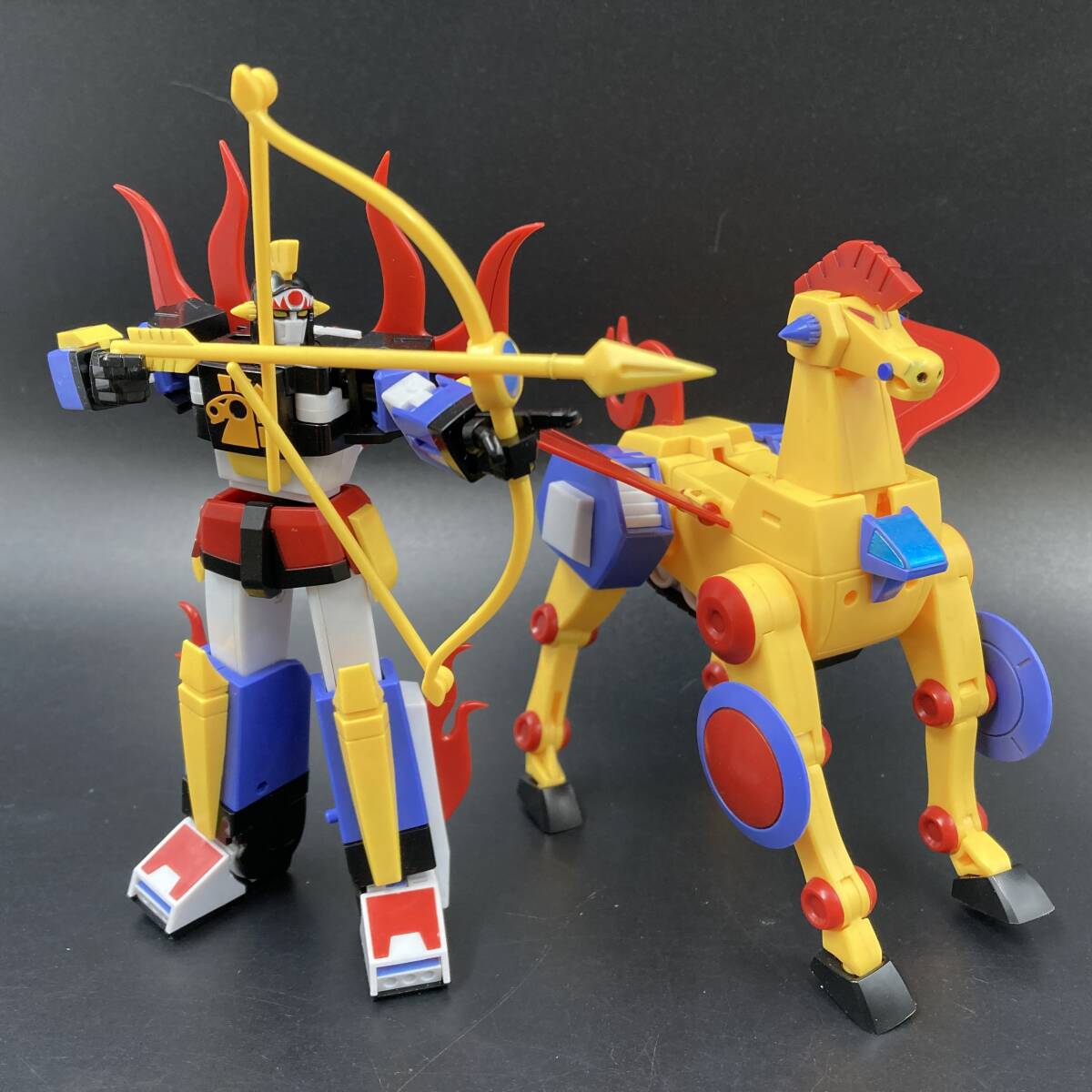 中古】タカトク☆黄金合身☆ヤットデタマン☆大馬神☆大巨神☆大天馬の