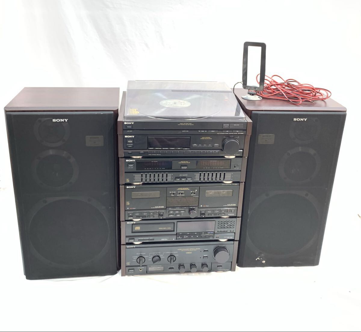 トリオ TRIO ステレオシステム スピーカー チューナー ST-5700 ターン