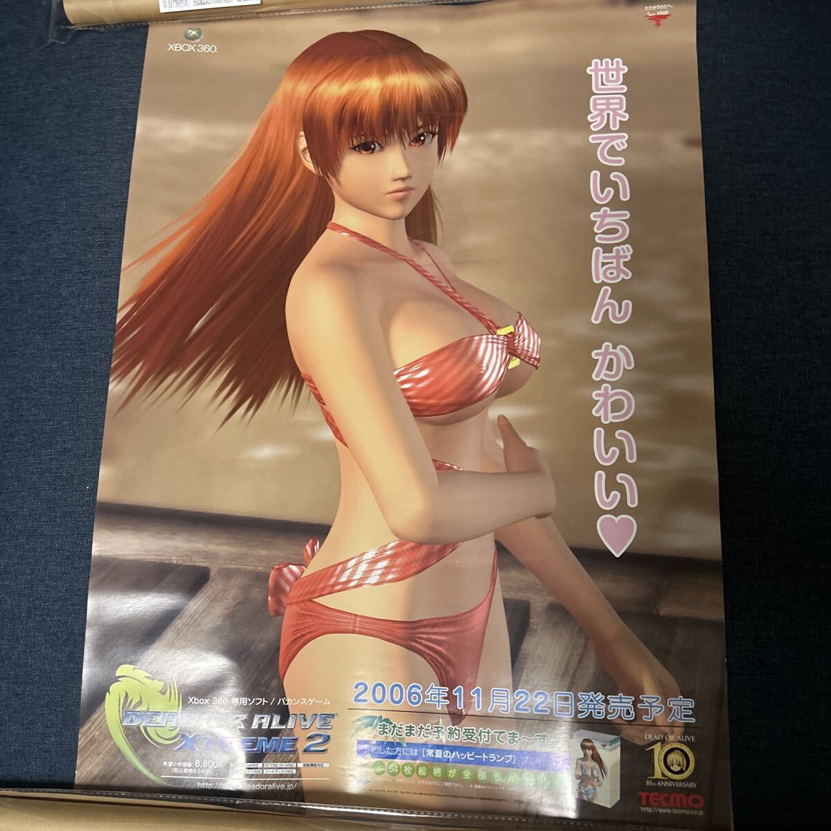 新品】◇【デッド オア アライブ XTREME 2/ポスター】水着/かすみ/霞