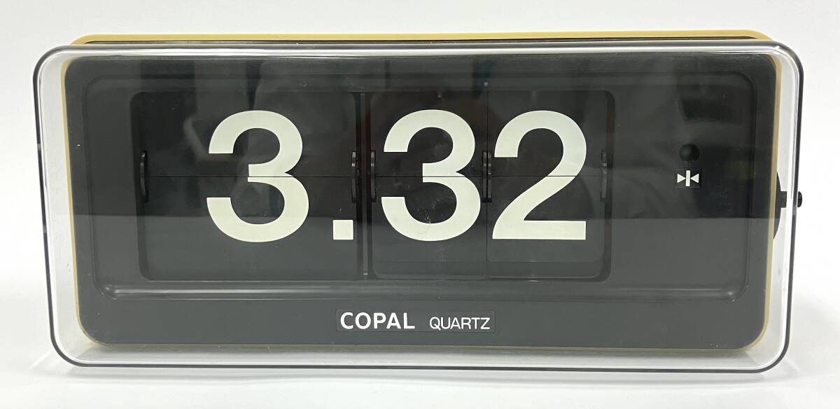 昭和レトロ COPAL パタパタ時計 QP-214 乾電池式の落札情報詳細
