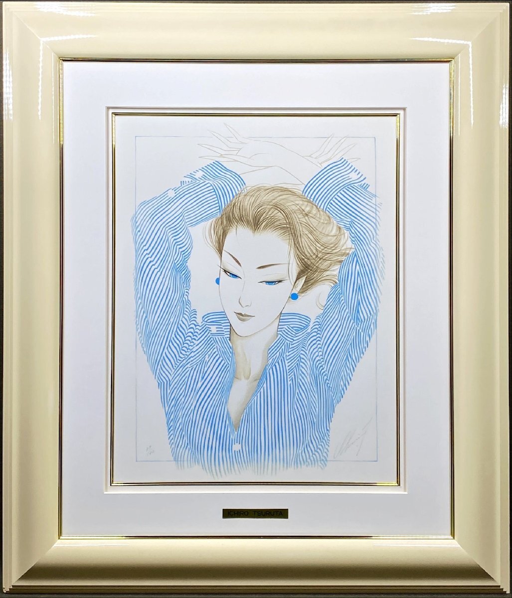 中古】◇天野喜孝◇街◇人気作家◇人気作品◇ファン必見◇リトグラフ