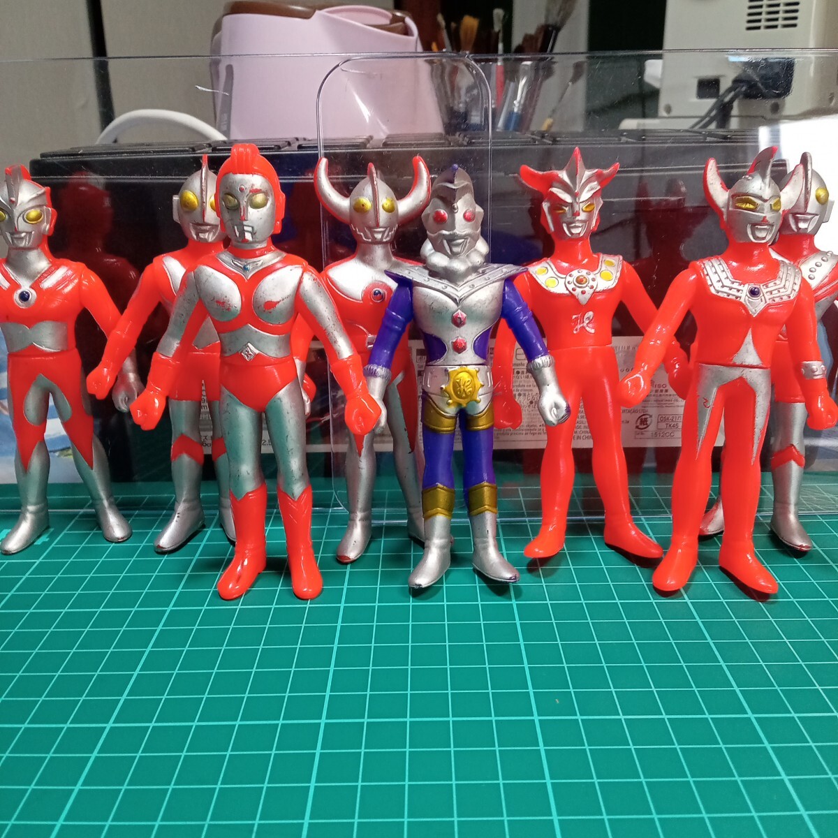 新品】ブルマァク「超神ビビューン5セット」ミニソフビセット 東映