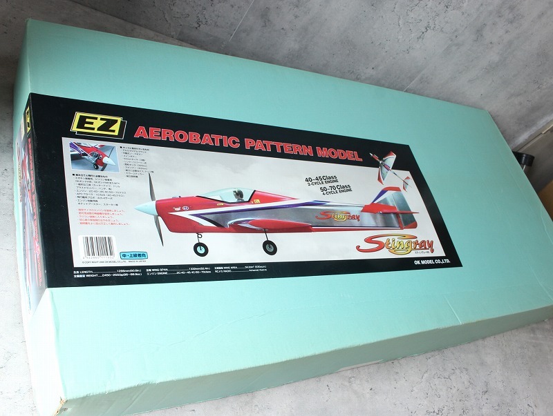 ホビーラジコン OKモデル RC飛行機 PITTS S-1A 45 EZ組立キット