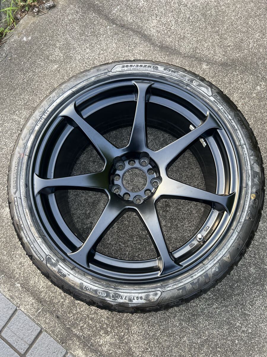 CST ZERO1 HYPER】 9.5J +15 9j +30(2本toyo タイヤ付き) GT-R