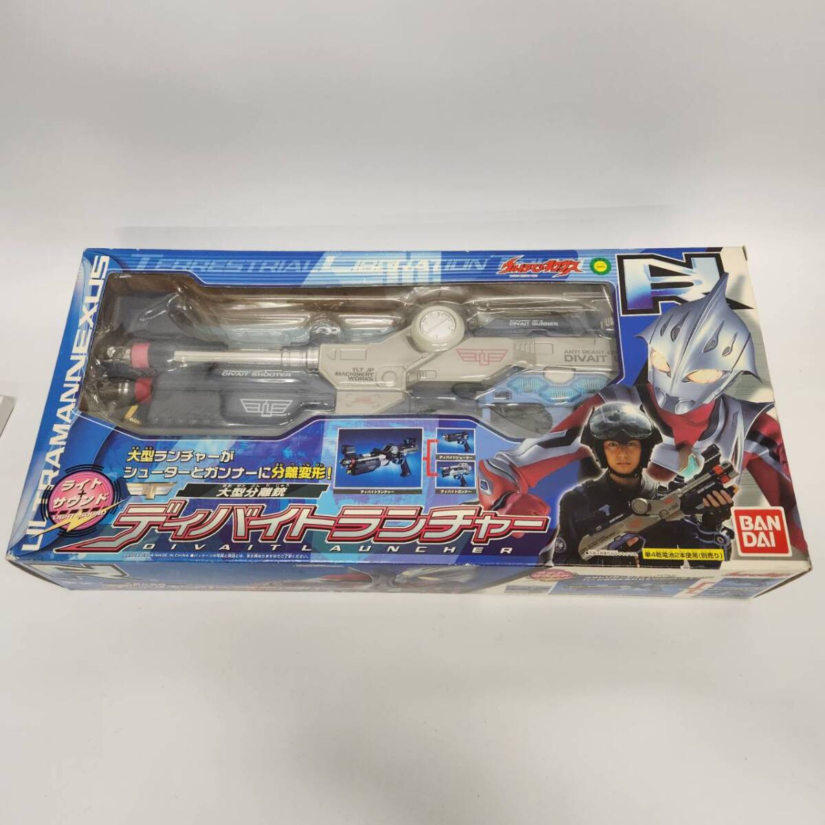 傷や汚れあり】1.27SA-I374☆ウルトラマンネクサス ディバイト 