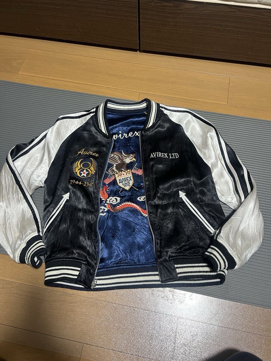 中古】☆AVIREX アヴィレックス【SEXY GIRL×鮫(サメ)】リバーシブル