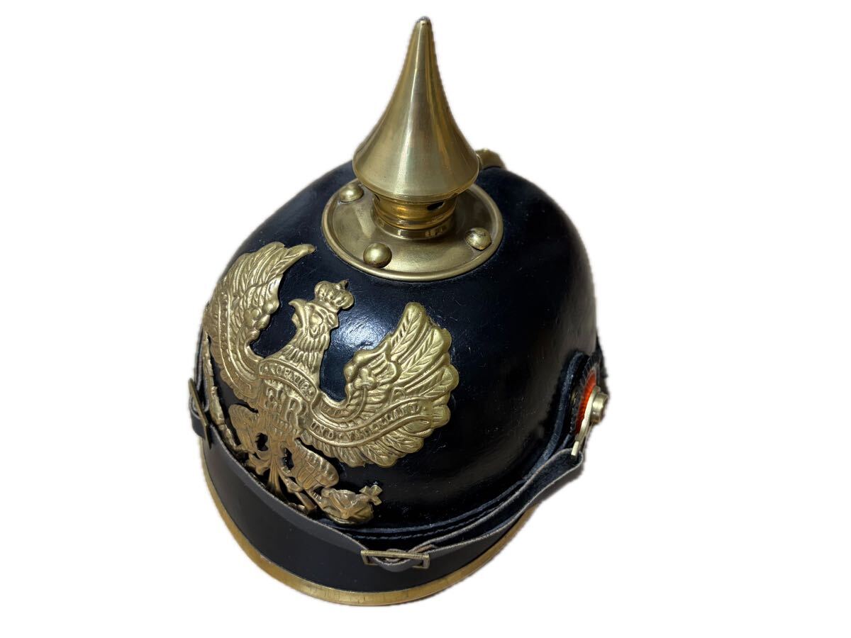 中古】【ドイツ軍・第一次世界大戦・ピッケルハウベ・ヘルメット】の
