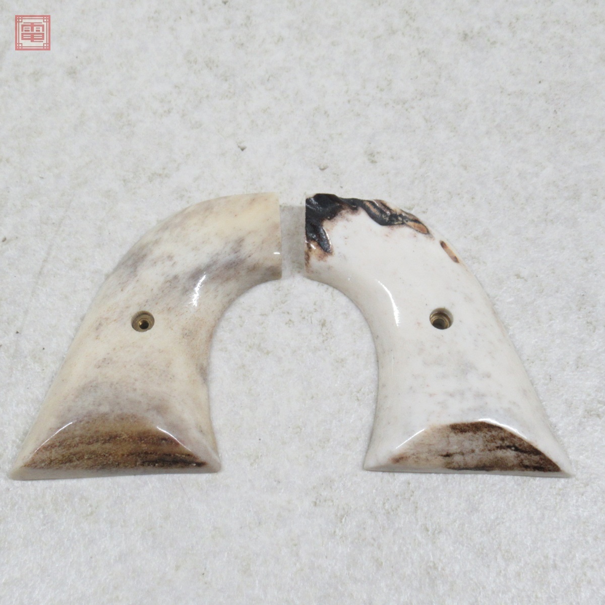 中古】7154】実物スタッグホーングリップ S&W Jフレーム用 EAGLEGRIPS