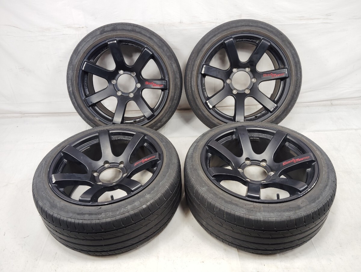 やや傷や汚れありハイエース レンソ LENSO 18×9J＋20 215⁄45-18の