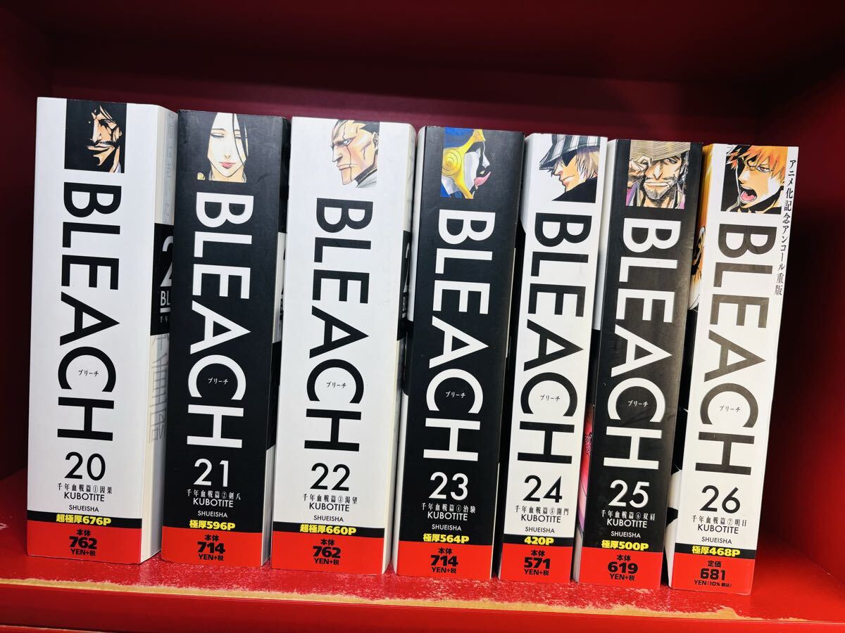 BLEACH 極厚本 1巻～22巻まで☆*゜の落札情報詳細 - Yahoo