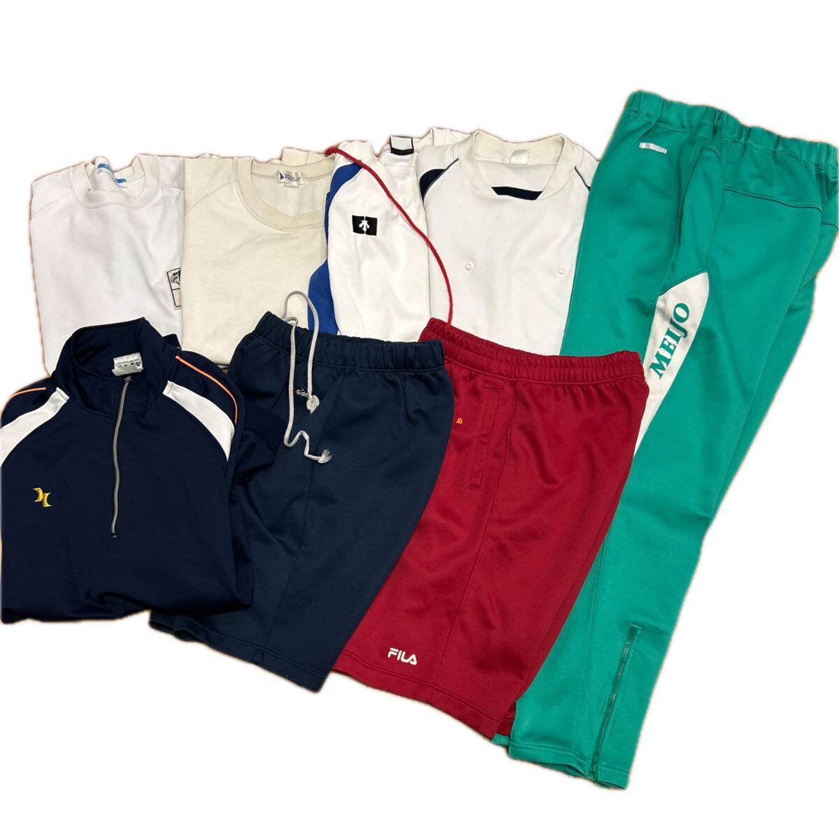 ヒットユニオン hit union ジャージ上下 ブルー 185サイズ 足掛けとっ 