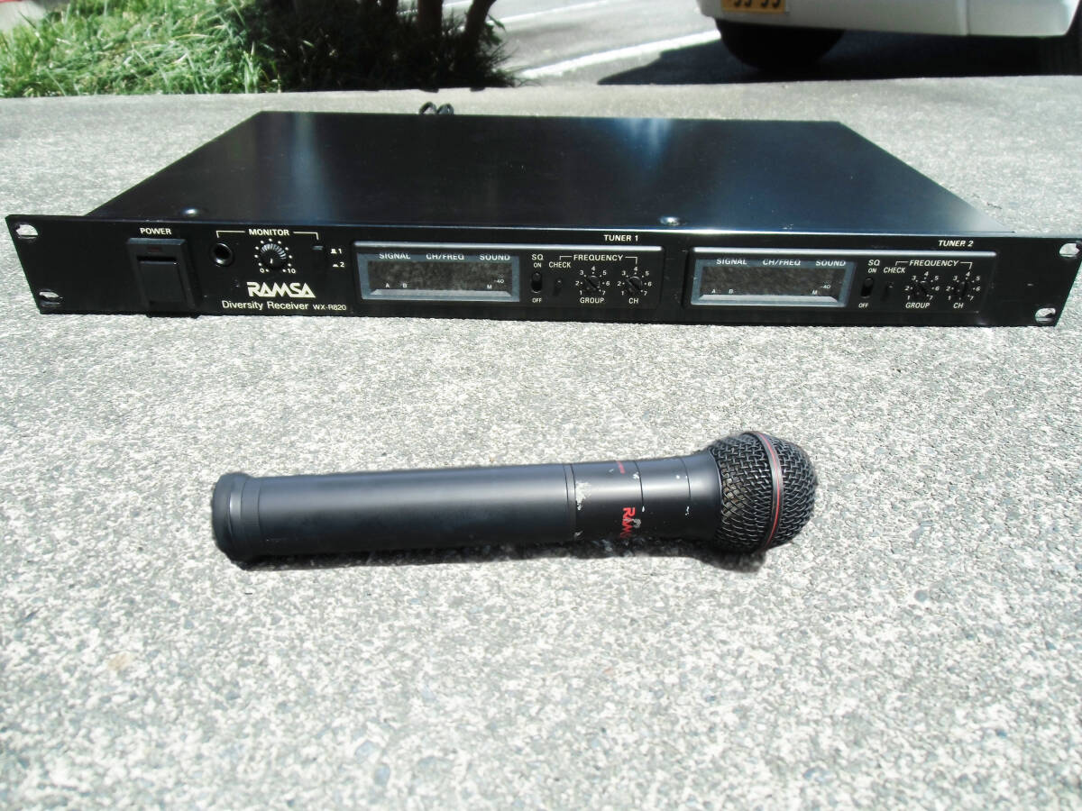 ジャンク RAMSA ラムサ WX-RB158 ワイヤレスマイク H4274271の落札情報
