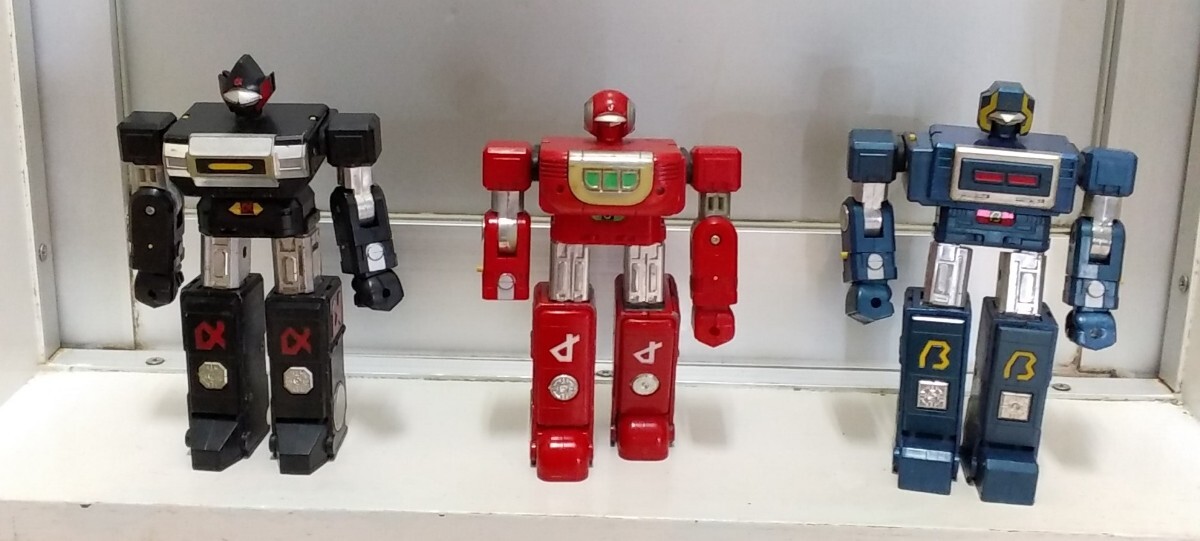 レア 新品 ポピー 光速電神アルベガス プラデラ 当時物 ソフビ 超合金