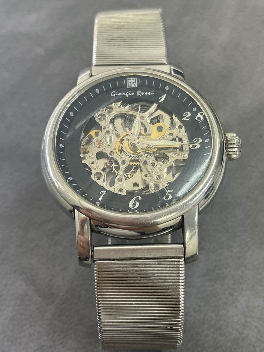 やや傷や汚れあり】◇ 人気機種 ◇ 動作品 ジョルジオ ロッシ 自動巻き