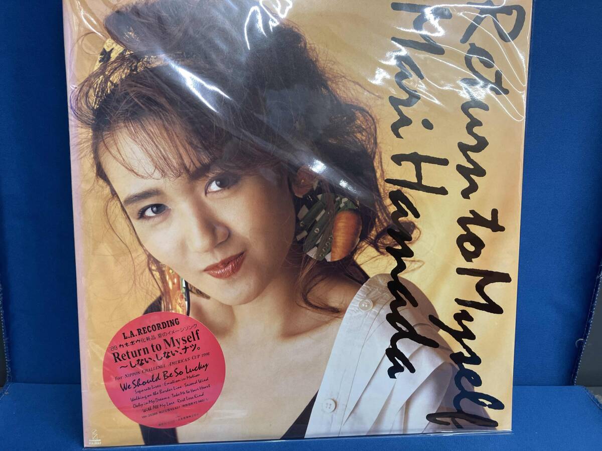 ステッカー付き】浜田麻里 / Return to Myself レコード 7インチ